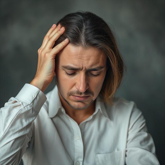 Illustration representing stress